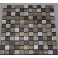 Aluminum and Crystal Glass Mosaic (HGM388)
